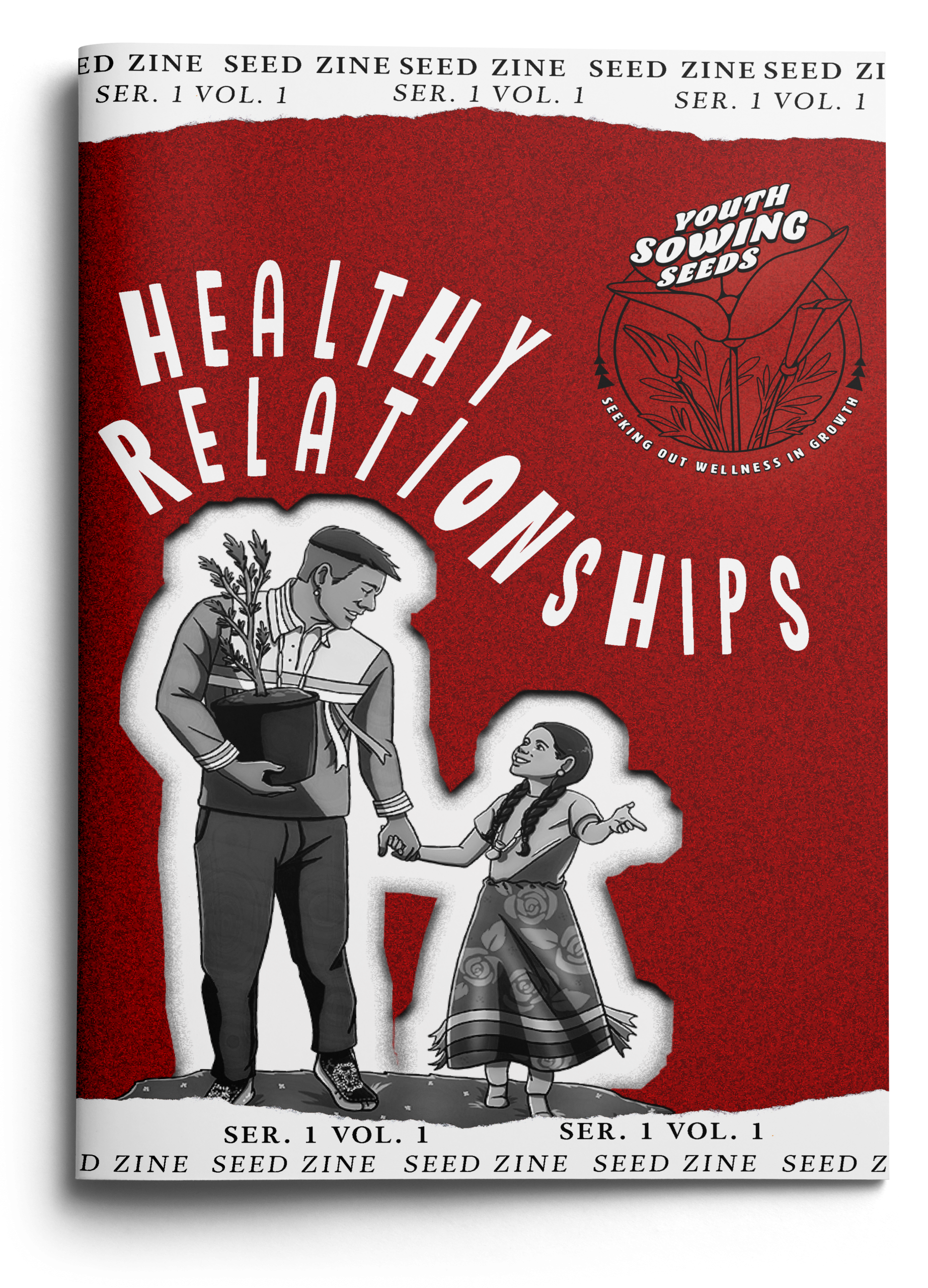 Mock Up of the Healthy Relationships Zine